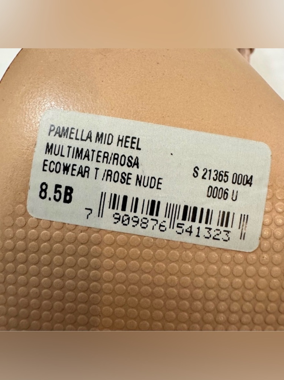 Schutz Pamela Mid Heel 8.5 Rose Nude - Picture 7 of 10